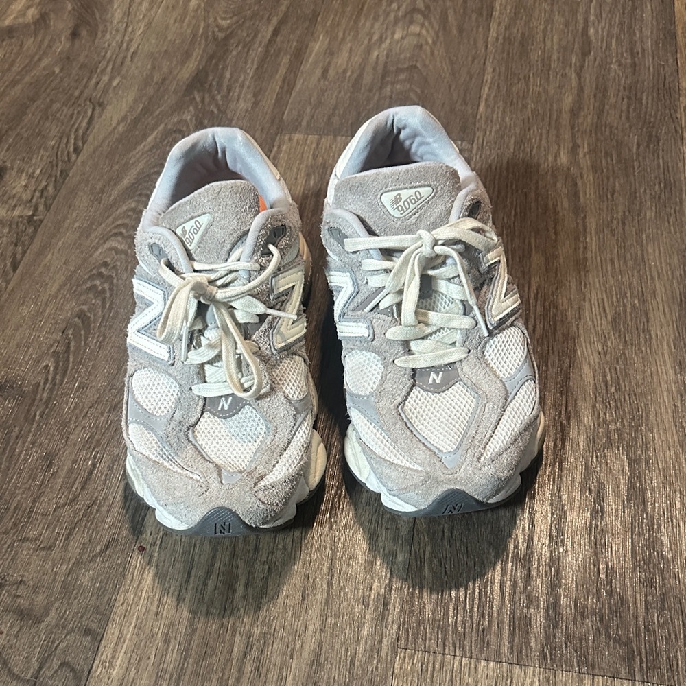 New Balance Light Gray Athletic Shoes